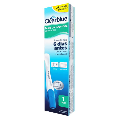 Teste de Gravidez Saiba Antes Clearblue