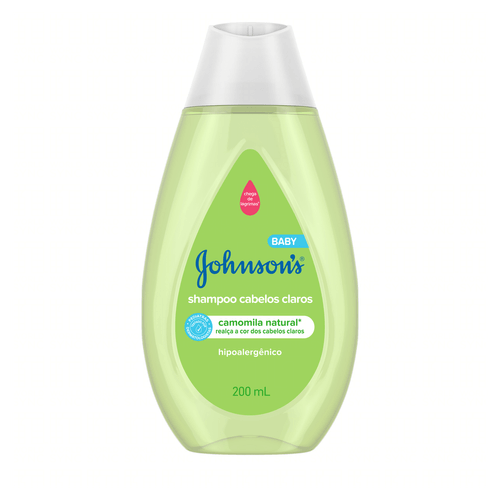 Shampoo Camomila Natural Johnson's Baby Frasco 200ml