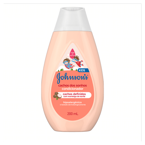 Condicionador Infantil Cachos dos Sonhos 200ml Manteiga de Karité Johnson's Definição