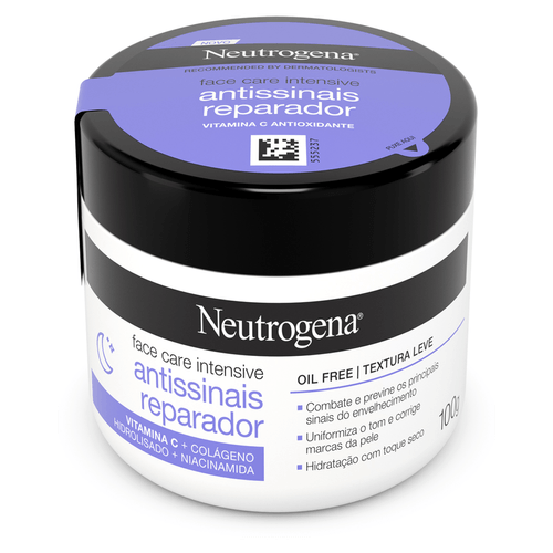 Creme-Reparador Antissinais Facial Neutrogena Pote 100g