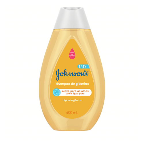 Shampoo de Glicerina Johnson's Baby Frasco 400ml