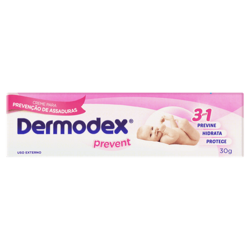 Creme Dermodex Prevenção Assadura Ped 30G - Dermodex