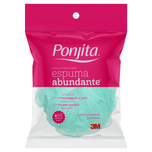 Esponja para Banho Espuma Abundante Ponjita