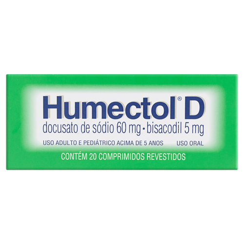 Humectol D Hypera Caixa 20 Comprimidos Revestidos