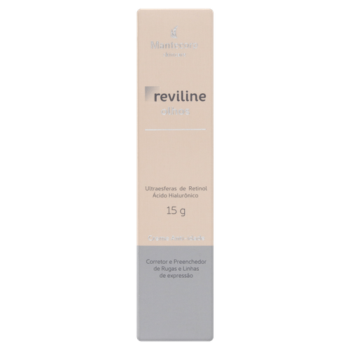 Creme Anti-Idade Olhos Mantecorp Skincare Reviline Caixa 15g