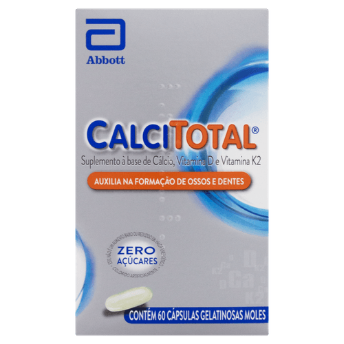 Suplemento Calcitotal Caixa 60 Cápsulas