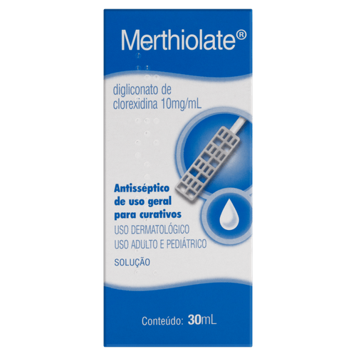 Antisséptico Merthiolate Caixa 30ml