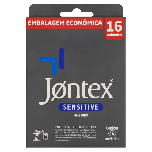Pres Jontex Sensitive Lub 16Un