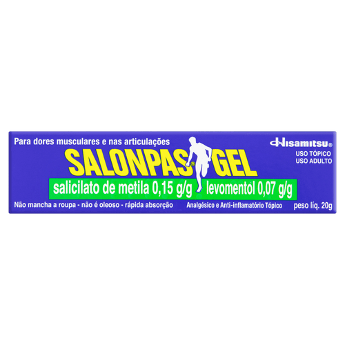 Gel Analgésico Salonpas Hisamitsu 20g