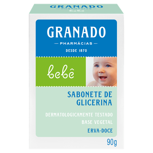 Sabonete Granado Bebê Glicerina Erva Doce 90G - Granado