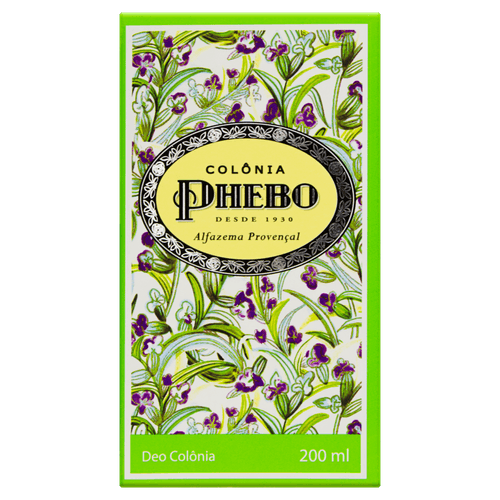Desodorante Colônia Phebo Alfaz Provencal 200Ml - Phebo