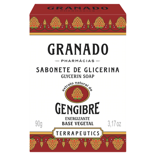 Sabonete Granado Terrapeutics Gengibre 90G - Granado