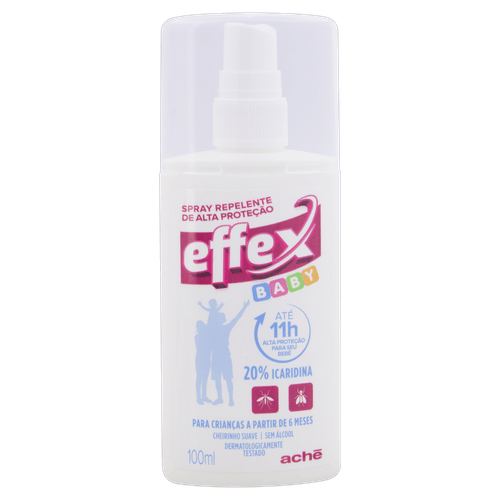 Repelente Infantil para Insetos Effex Baby - Spray - 100ml