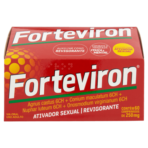 Forteviron 250mg 60 Comprimidos Ativ Sexual