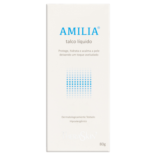 Amilia Talco Líquido 80G - Theraskin