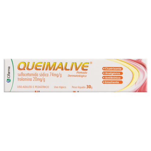 Queimalive Pomada 74 + 20g 30g