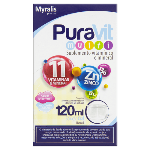Puravit Multi Solução Oral 120ml