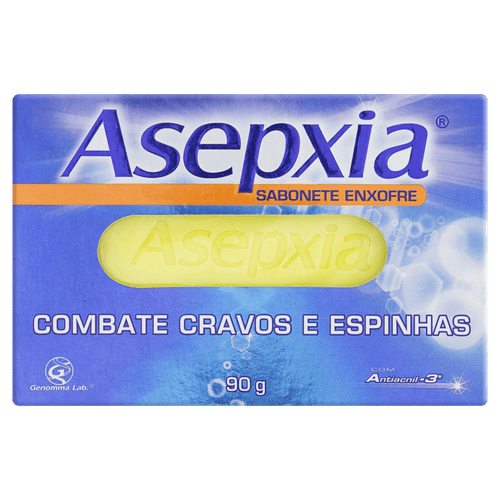 Sabonete Asepxia Enxofre 90G - Asepxia