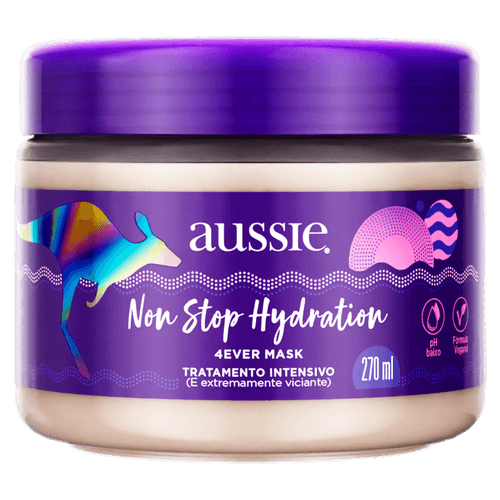 Máscara de Tratamento Intensivo Aussie Non Stop Hydration - 270ml