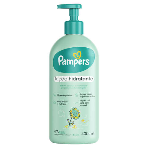 Loção Infantil Hidratante Pampers - 400ml