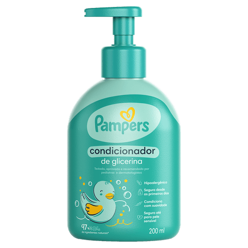 Condicionador Infantil de Glicerina Pampers - 200ml