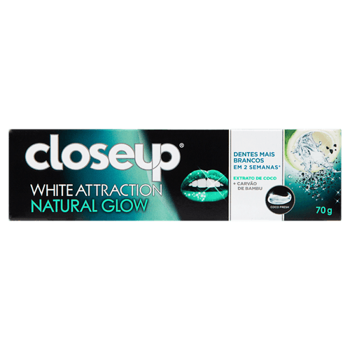 Creme Dental White Attrac Natural Close Up 70G - Close Up