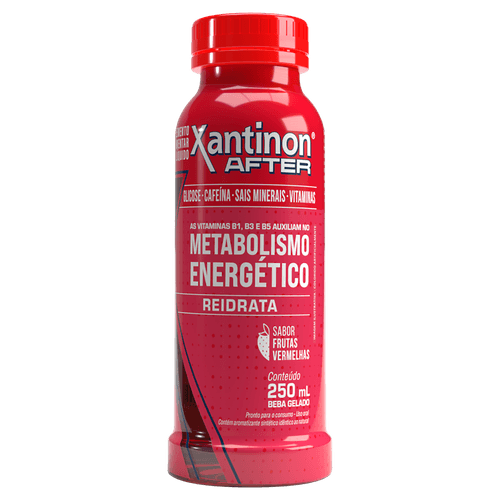 Suplemento Digestivo Xantinon After Frutas Vermelhas União Química 250ml Líquido