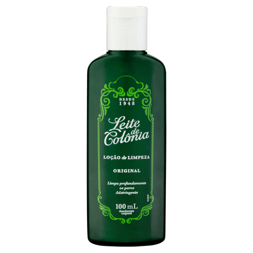 Loção Leite Colônia Tradicional 100Ml - Leite De Colonia