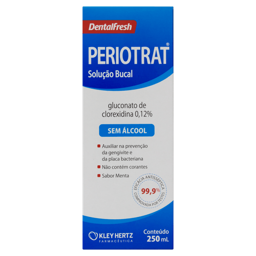 Dent Fresh Periotrat Menta S/Álcool 250Ml - Dentalfresh