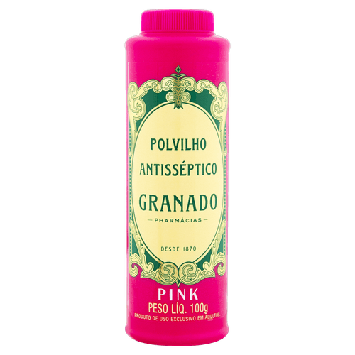 Polvilho Antisséptico Granado Pink 100G - Granado