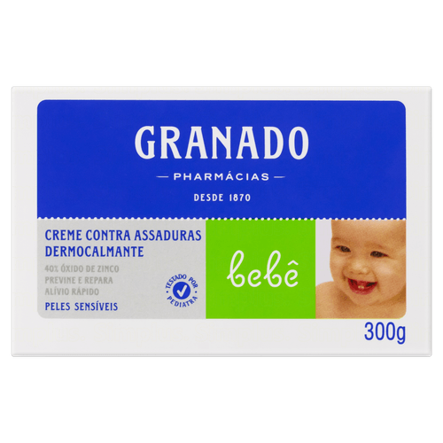 Creme Contra Assaduras Granado Bebê 300g