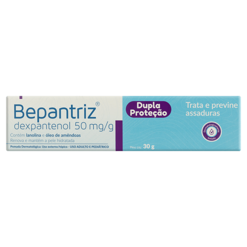 Bepantriz 50mg/g Caixa 30g