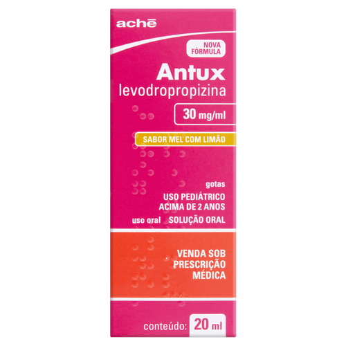 Antux 30mg Solução Oral Gotas 20ml