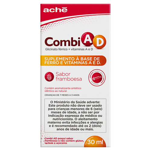 Combi Adulto Framboesa 30ml