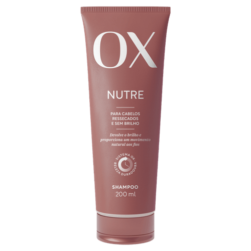 Shampoo Ox Nutri 200Ml - Ox Linha