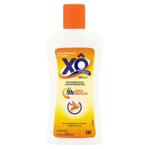 Repelente Loção Suave Xô Inseto Frasco 200ml