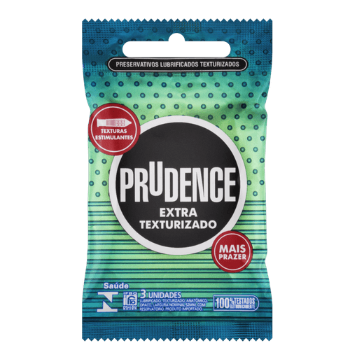 Preservativo Prudence Extra Texturizado 3Un - Prudence