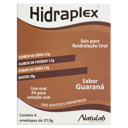 Hidraplex Pó Guarana C/4 Env
