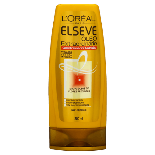 Condicionador Elseve Óleo Extraordinário 200ml