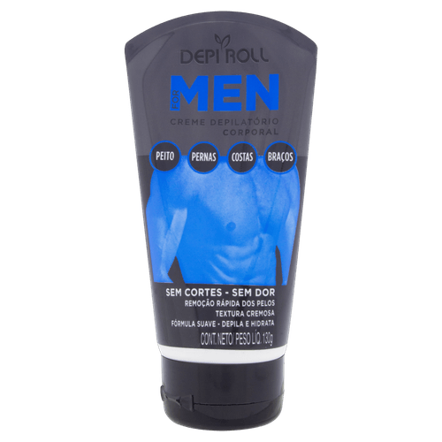 Creme Depilatório Depi Roll-On Corporal Men 130G - Depi Roll Men