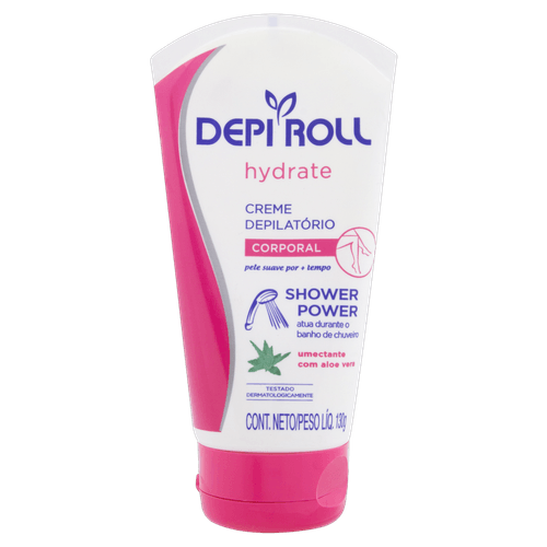 Creme Depilatório Depi Roll-On Corporal Shower 130G - Depi Roll