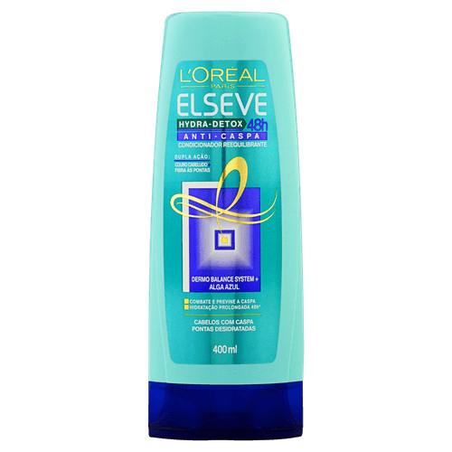 Condicionador Elseve Hydra Detox Ant/Csp 400Ml - Elseve