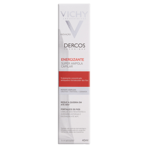 Ampola Dercos Energizante 40ml - Vichy Dercos