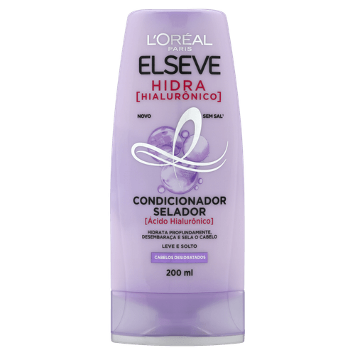 Condicionador Selador L'Oréal Paris Elseve Hidra Hialurônico, 200ml