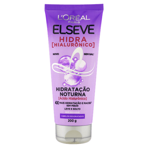 Creme Hidratação Noturna L'Oréal Paris Elseve Hidra Hialurônico 200g
