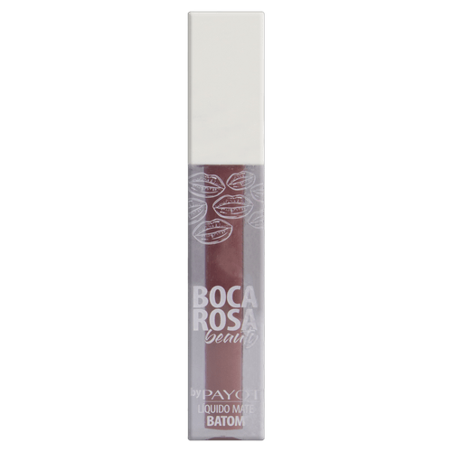 Batom Líquido Mate Bocarosaqueimado 4Ml - Inoar