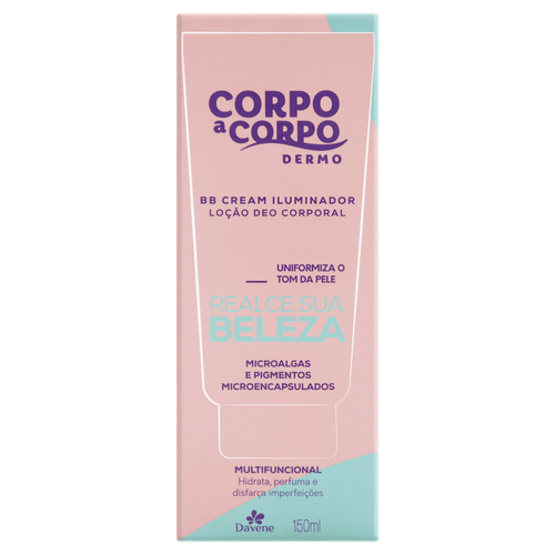 Loção Bb Cream Corpo A Corpo 150Ml - Corpo A Corpo