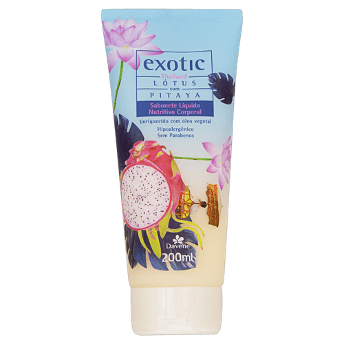 Sabonete Líquido Corpo Exotic Thailand 200Ml - Davene