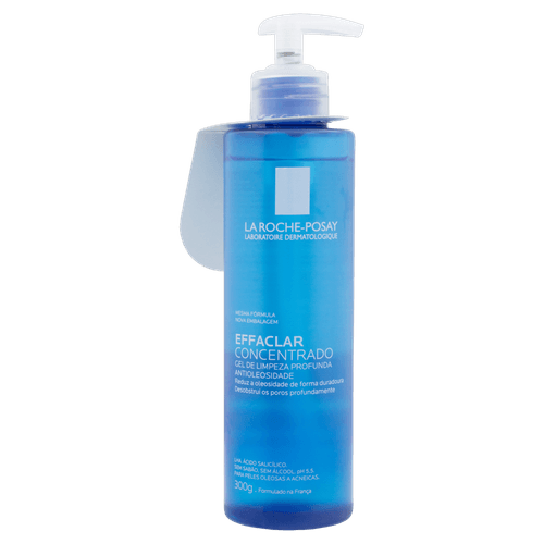 Gel de Limpeza Facial La Roche-Posay Effaclar Concentrado - Pele Oleosa - 300g