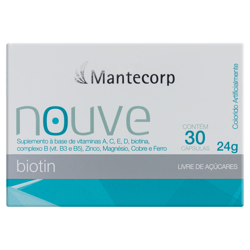 Nouve Biotin C/30 Cápsulas - Nouve